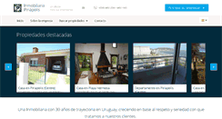 Desktop Screenshot of inmobiliariapiriapolis.com
